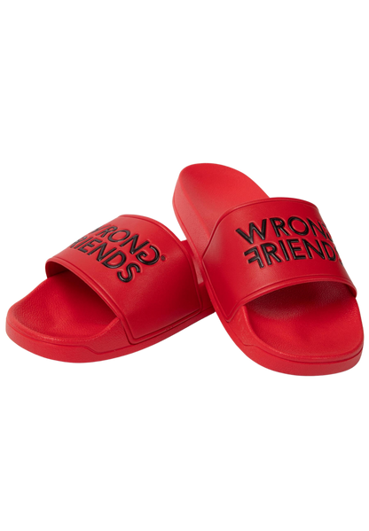 Wrong Friends Slippers Red 5