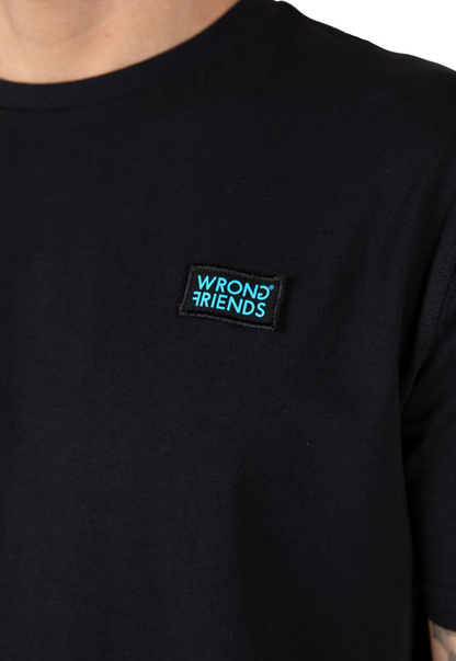 Wrong Friends Classic Logo T-shirt Black 3