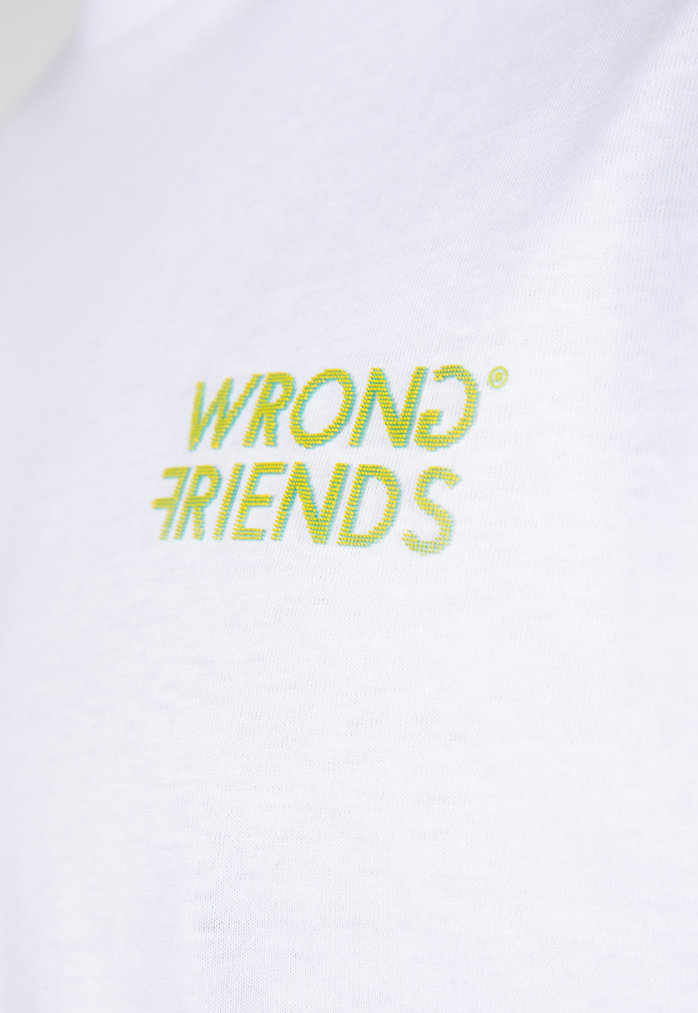 Wrong Friends Nerja T-shirt White 7