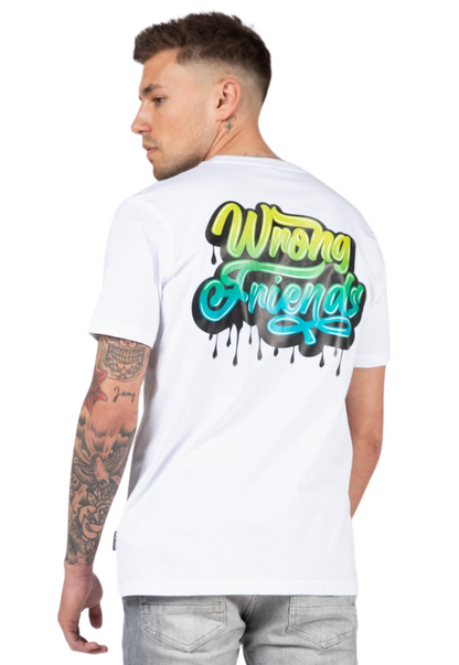 Wrong Friends Nerja T-shirt White 4