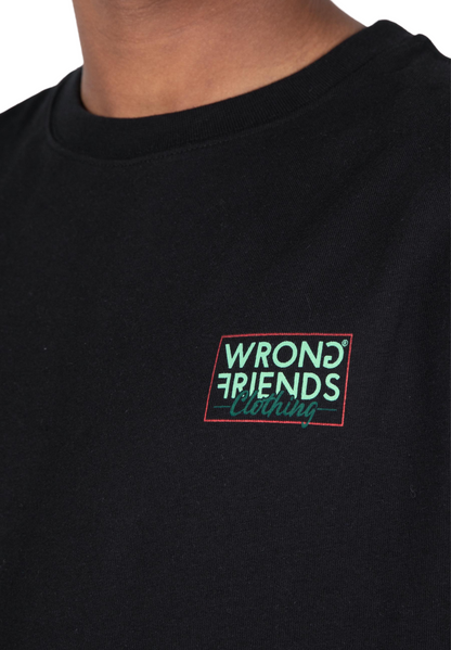 Wrong Friends Tirana Oversized T-shirt Black 7
