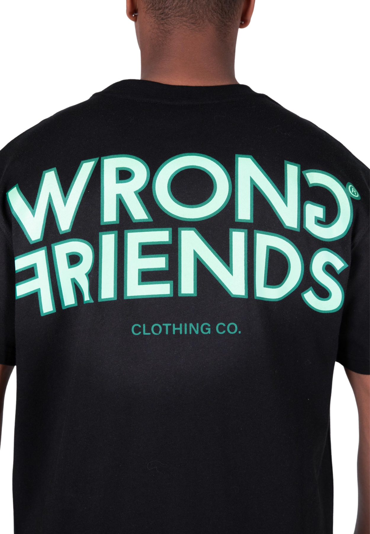 Wrong Friends Tirana Oversized T-shirt Black 8