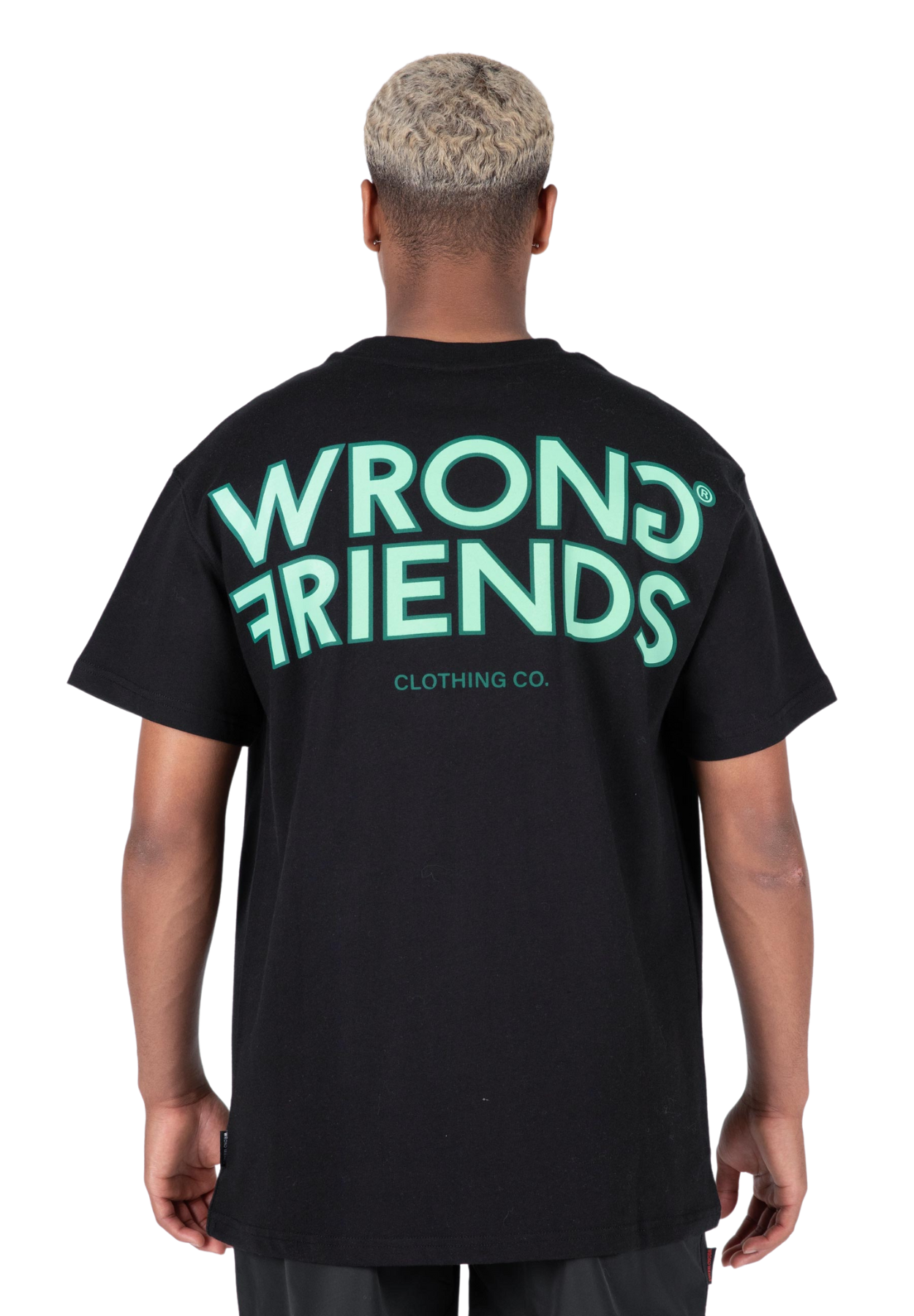 Wrong Friends Tirana Oversized T-shirt Black 9