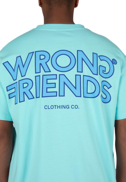 Wrong Friends Tirana Oversized T-shirt Blue 7