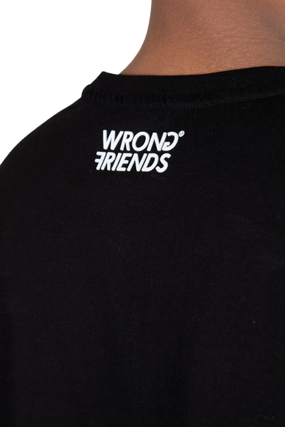 Wrong Friends Amsterdam T-Shirt Black 5